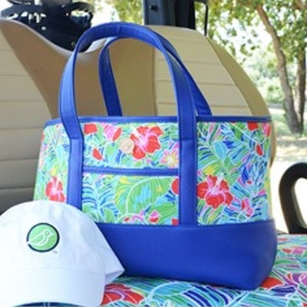 Birdie Balou Golf Floral Tote Bag ⛳️